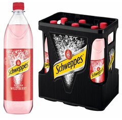Schweppes Wildberry 6x1L PET